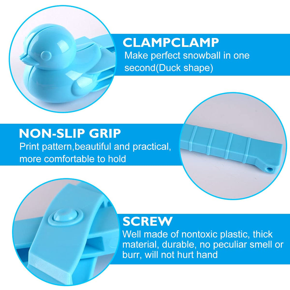 BeneFine duck snowball maker side detail highlights sturdy design.