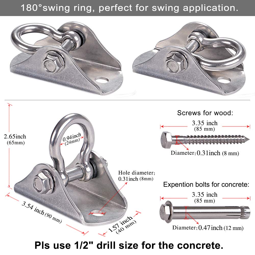 BeneLabel kit includes two screws and two expansion bolts for installation.