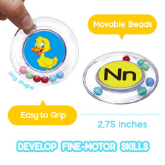 BeneSesqui colorful alphabet letters bath toy boosts color and letter recognition