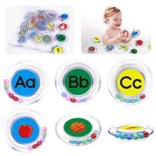BeneSesqui letters floating bath toy promotes alphabet learning during bath time