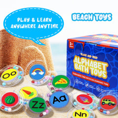 BeneSesqui letters with pictures on back aid quick recognition during play