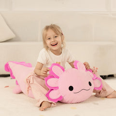 BENINY axolotl plush makes a gift that's bright, cuddly, and ready for celebrations.