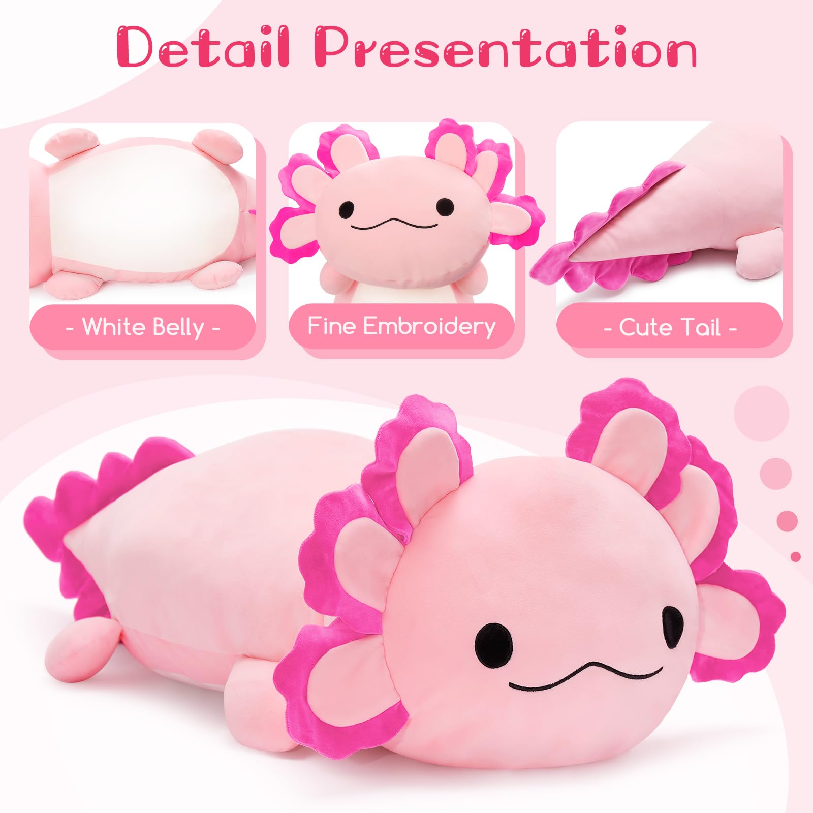 BENINY plush doubles as a soft cuddle pillow for cozy lounging.