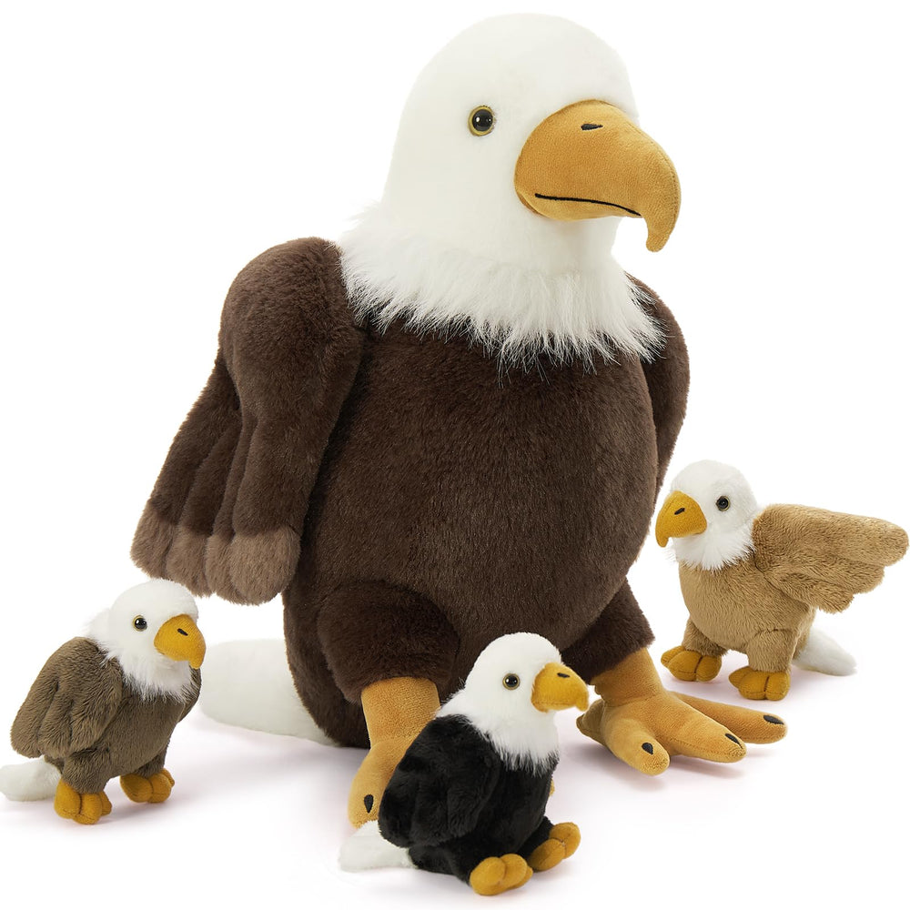 BENINY Eagle plush set encourages imaginative storytelling and role-play adventures.