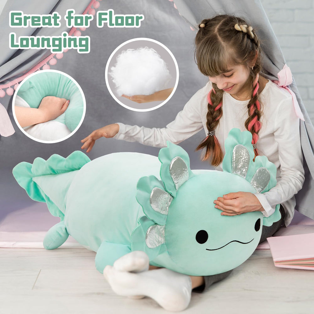 BENINY kid-friendly axolotl toy for safe, joyful play.