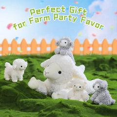 BENINY playtime scene with lambs, inspires nurturing role-play.