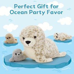 BENINY seal plush set offers a cozy night companion for girls and boys.