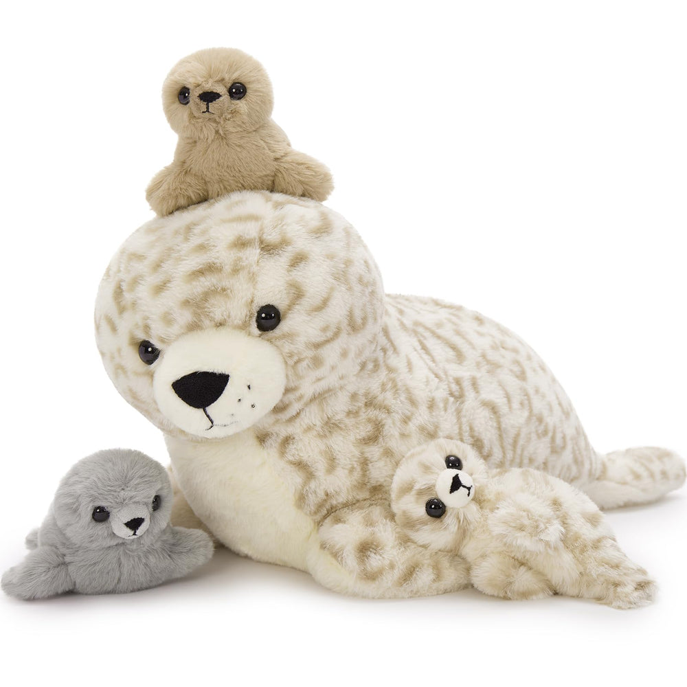 BENINY seal plush materials are soft and safe for kids to cuddle daily.