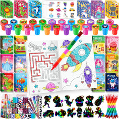 BenLouis mini coloring books for quiet creative activity at parties or in class