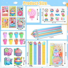 BenLouis candyland dessert pencils provide themed writing tools for events and school projects