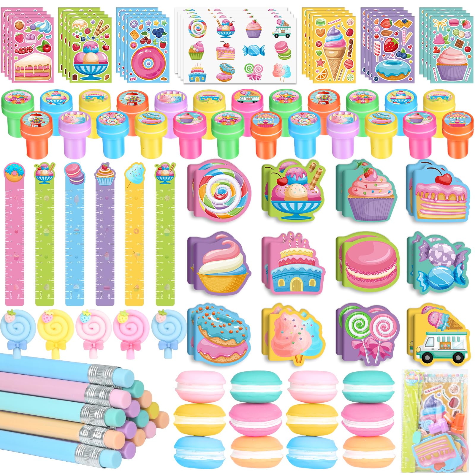 BenLouis candyland donut mini notebook for party favors and classroom gifts