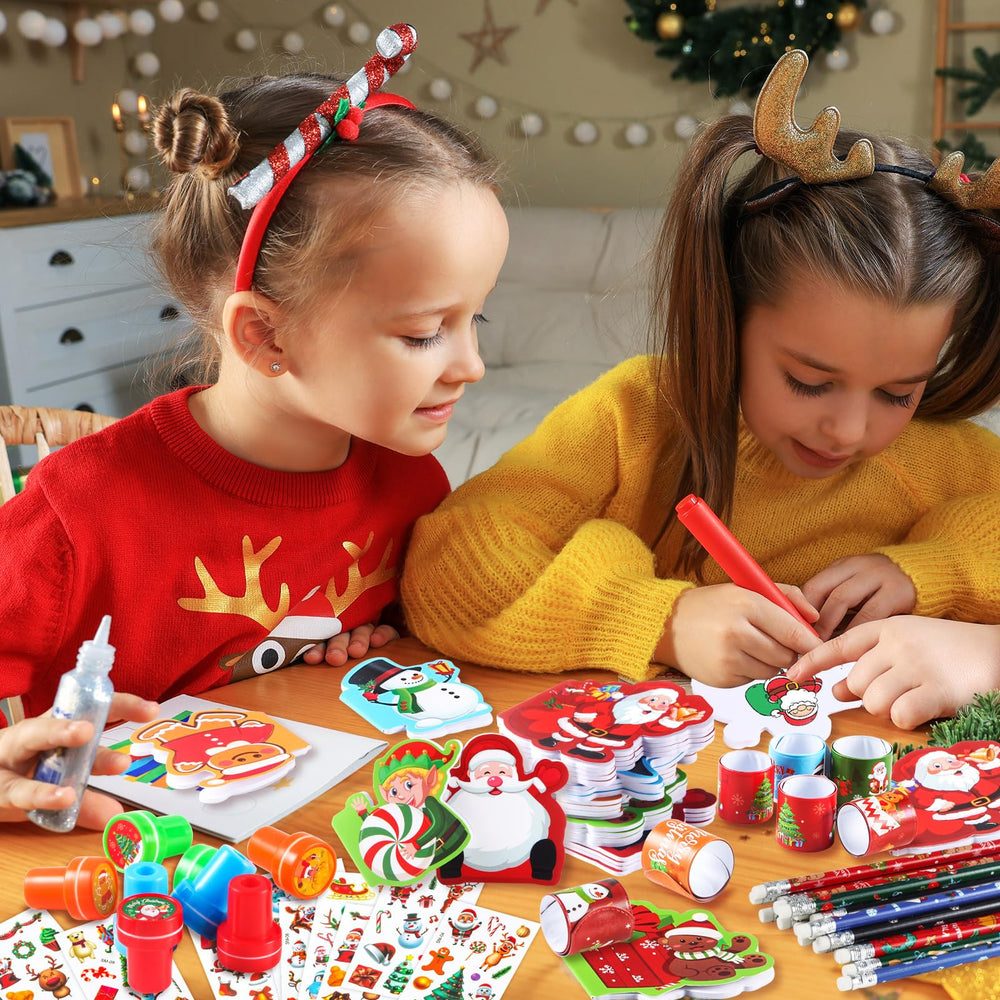 BenLouis Christmas stampers and stickers set for creative play