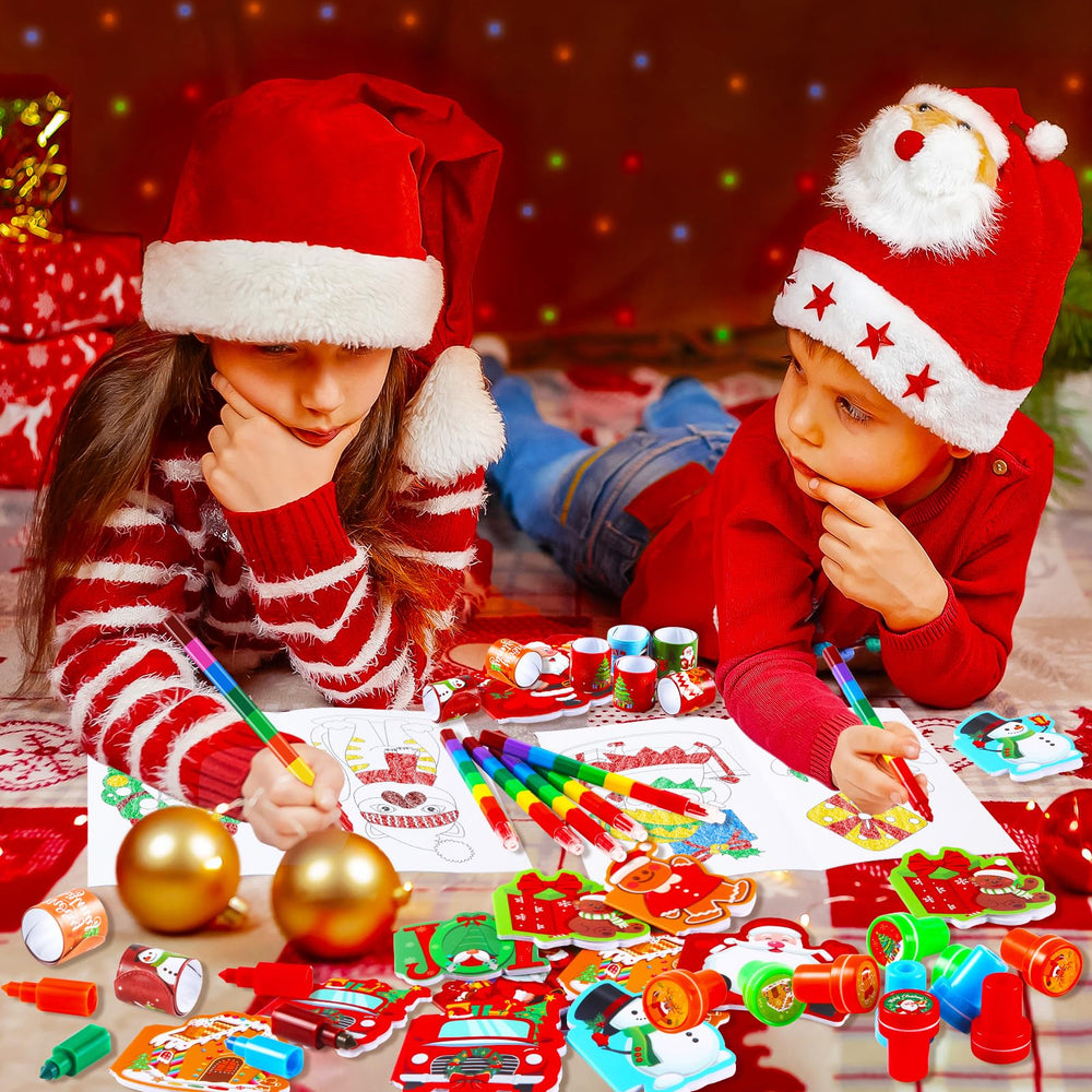 BenLouis color scratch 12-set: engaging sensory activity for holiday fun.