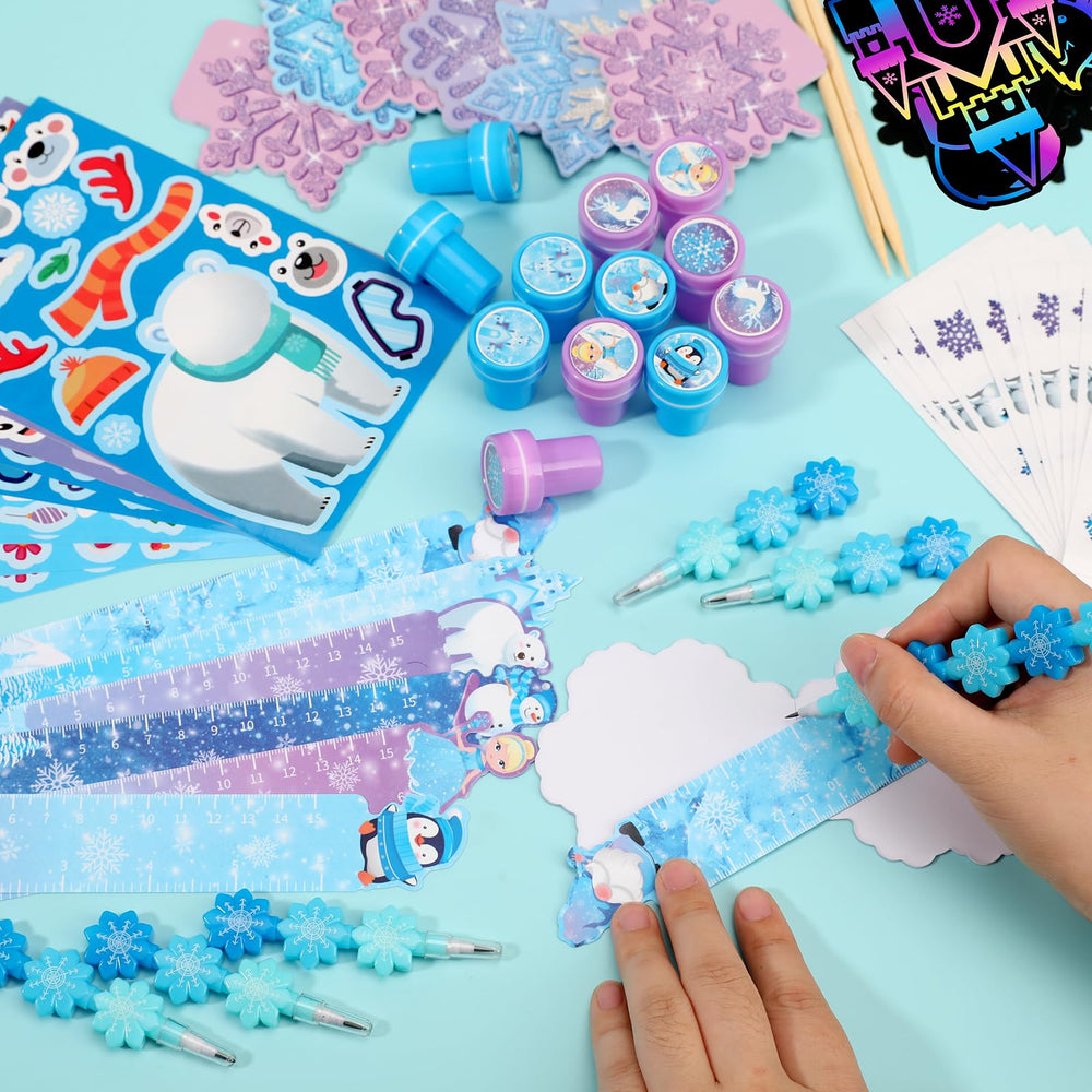 BenLouis penguin stampers add playful detail to winter crafts and greeting cards.