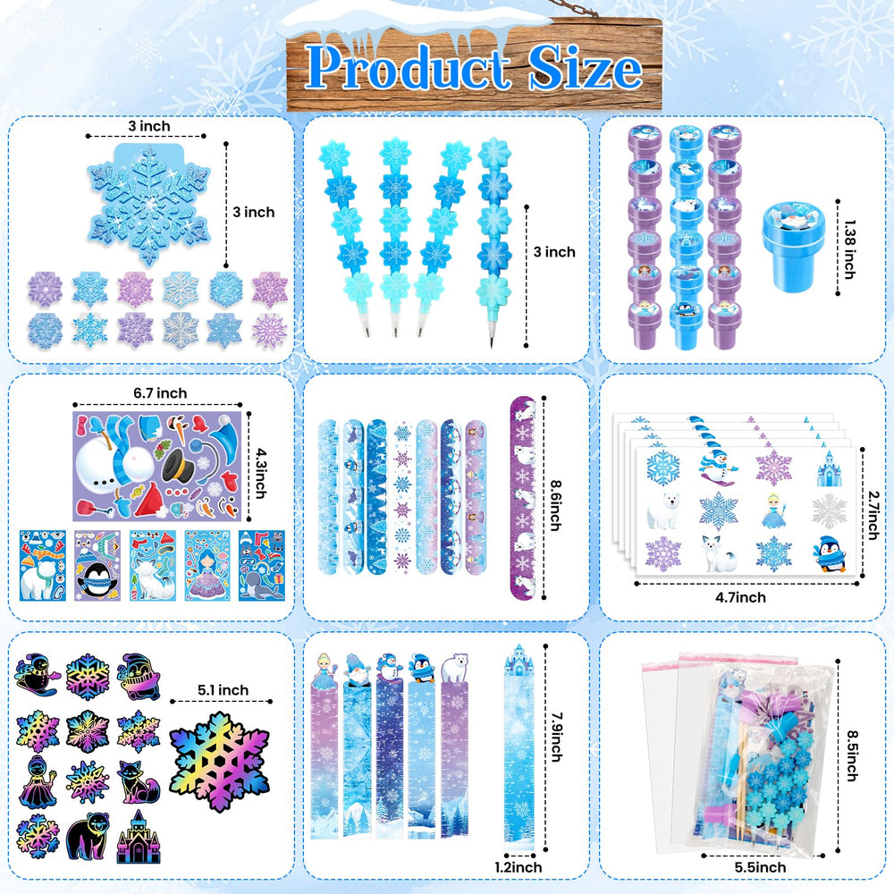 BenLouis snowman rulers provide durable measurement tools for snowy day projects.