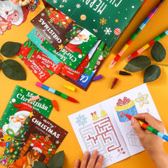 BenLouis party favors coloring books ready for holiday stockings and events.