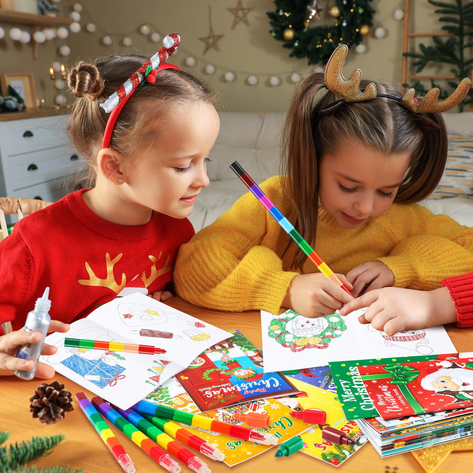 BenLouis mini coloring books sized for little hands and easy transport.