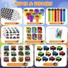 BenLouis monster truck toys provide compact play at kids parties
