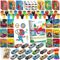 BenLouis race car coloring books ignite kids' creativity at parties.