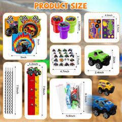 BenLouis truck car stampers for easy crafts with small hands