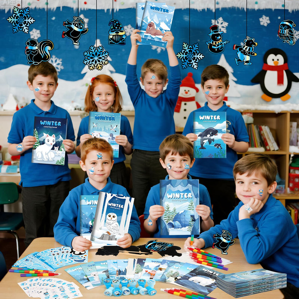 BenLouis color scratch cards promote interactive, calm focus.