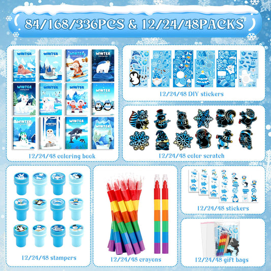 BenLouis stacking crayons ideal for young artists during winter crafts.