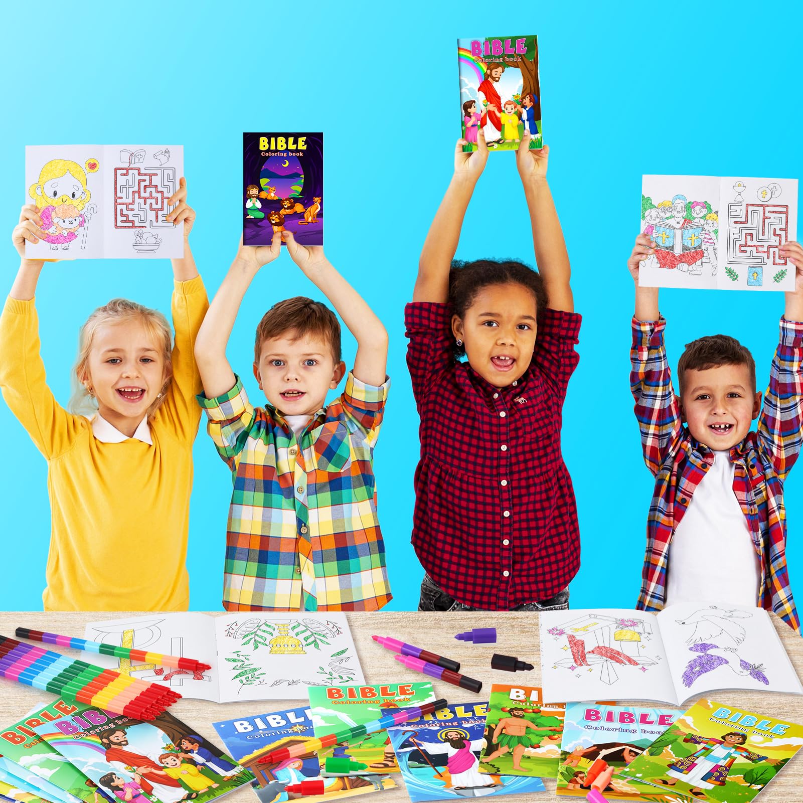 BenLouis travel activity coloring kit for car rides and trips.