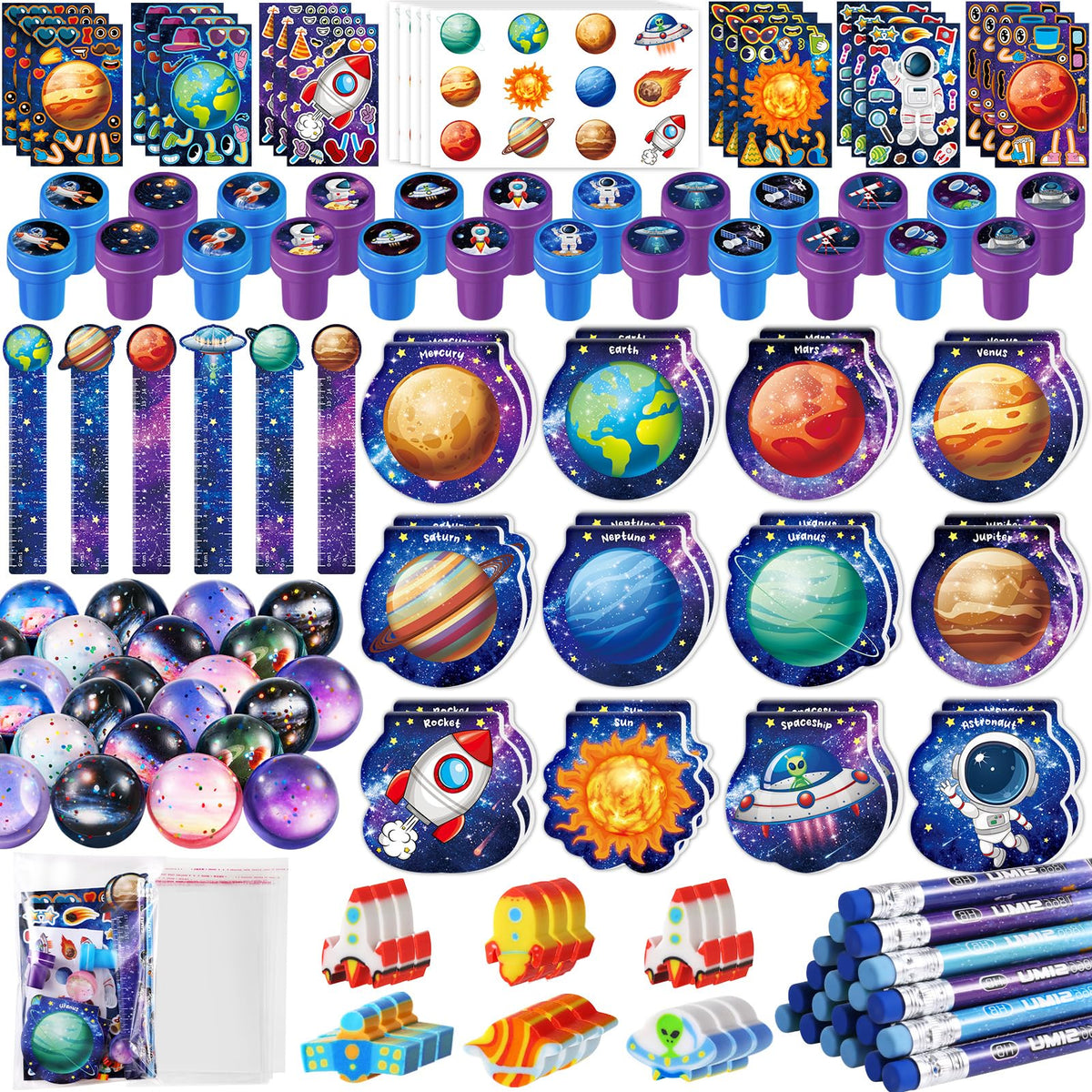 BenLouis mini notebooks in space theme for classroom rewards and note taking.