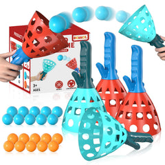 Bennol 20-balls set for pop pass catch game promotes active outdoor play.