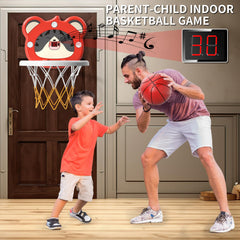 Bennol basketball toy set with backboard and nets promotes shared games.
