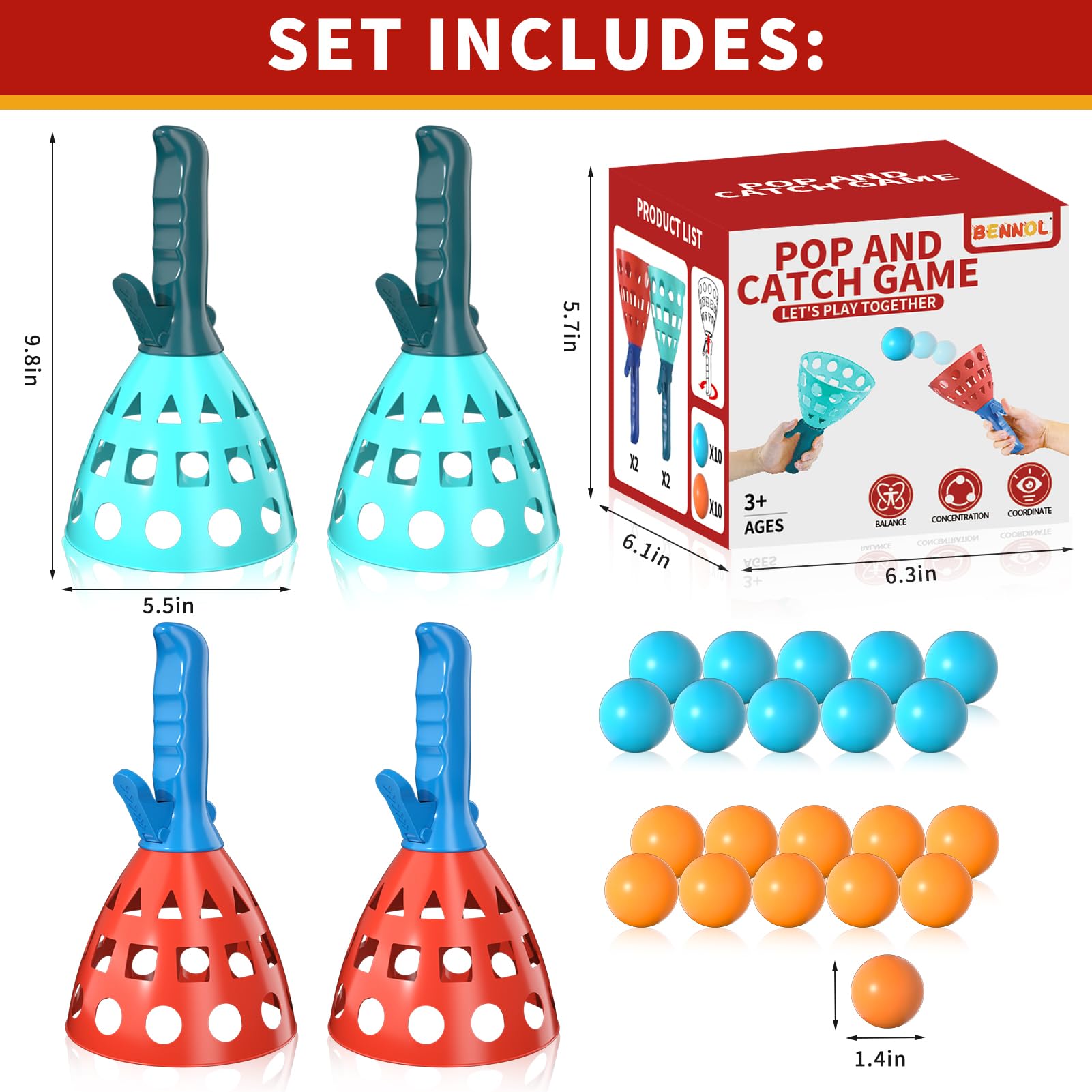 Bennol bounce-action pop-pass launch enables fast, active rounds outdoors.