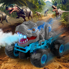 Bennol dinosaur car 2.4GHz remote control ensures smooth, interference-free racing