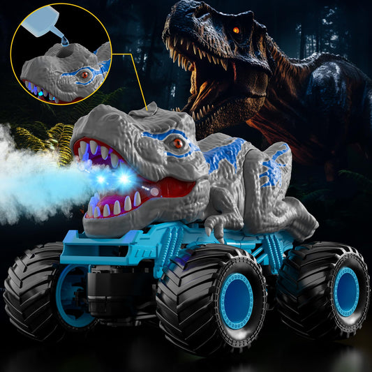 Bennol dinosaur car side action ready for exciting race games with friends