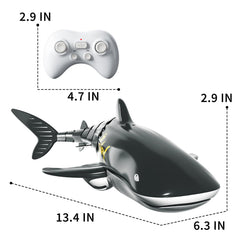 Bennol 1:18 scale RC fish with safe design and durable shell.