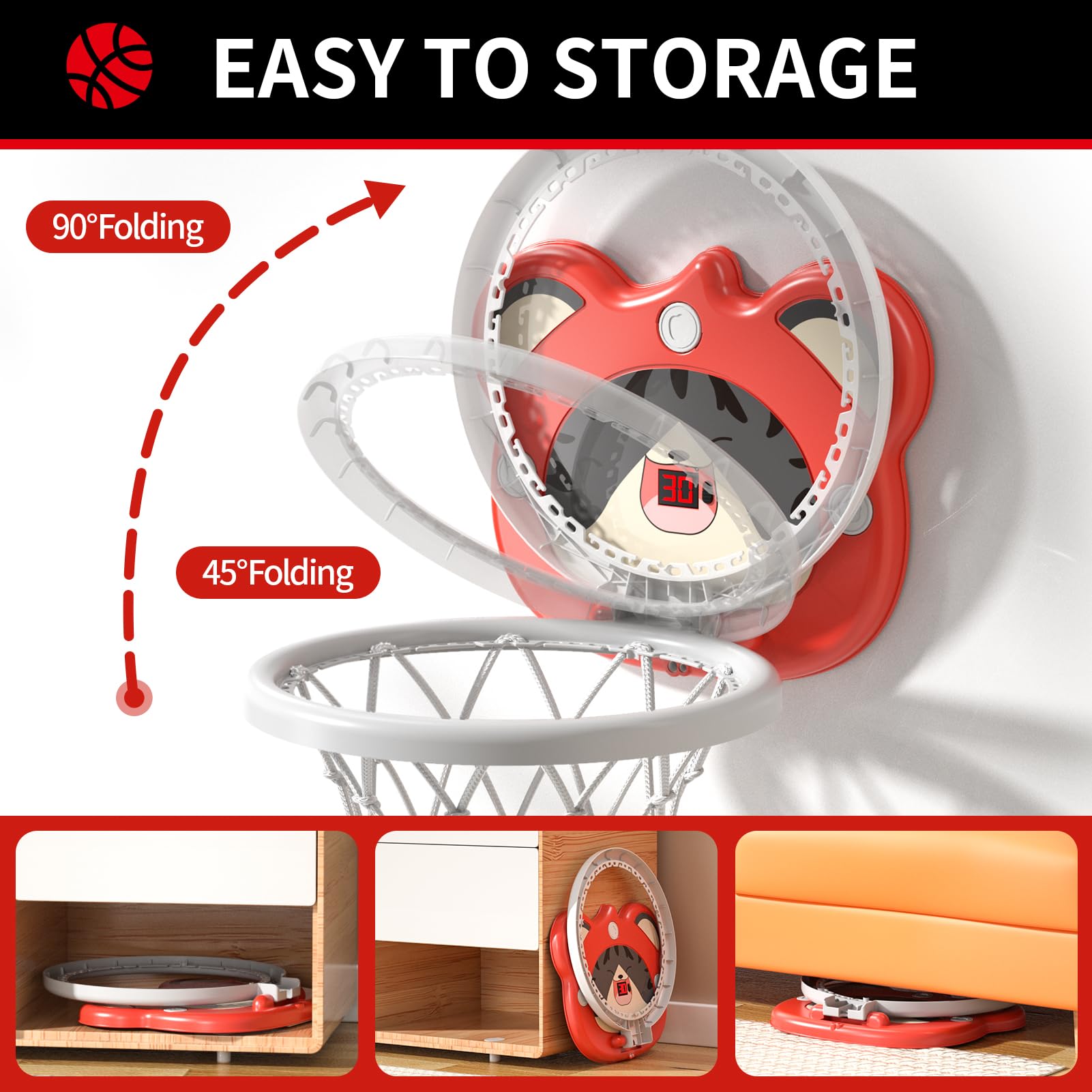 Bennol noise-reducing sponge pad keeps rooms calm during play.