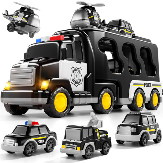Bennol Police Truck 5in1 big police car for imaginative play.