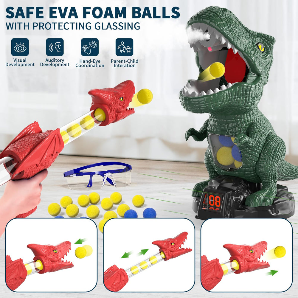 Bennol pterosaurs-shaped air guns offer dynamic, safe play.