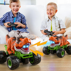Bennol safe ABS material ensures kid-friendly RC dinosaur car use