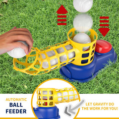Kids enjoy backyard Bennol play with swings and throws.
