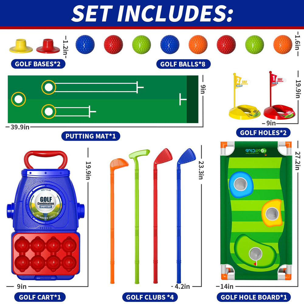 Bennol Upgraded putting mat, guides strokes indoors and outdoors.