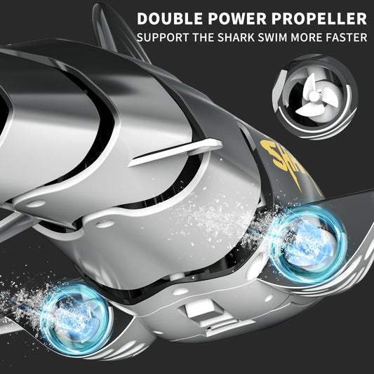 Bennol whale shark RC toy in 1:18 scale for lifelike pool adventures.