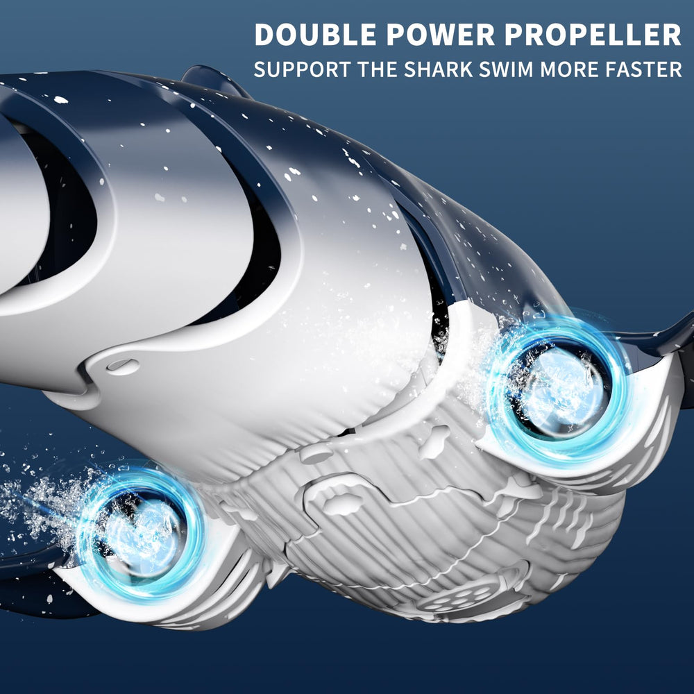 Bennol Whale Shark RC waterproof design enables pool play and splashy fun