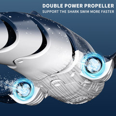 Bennol Whale Shark RC waterproof design enables pool play and splashy fun