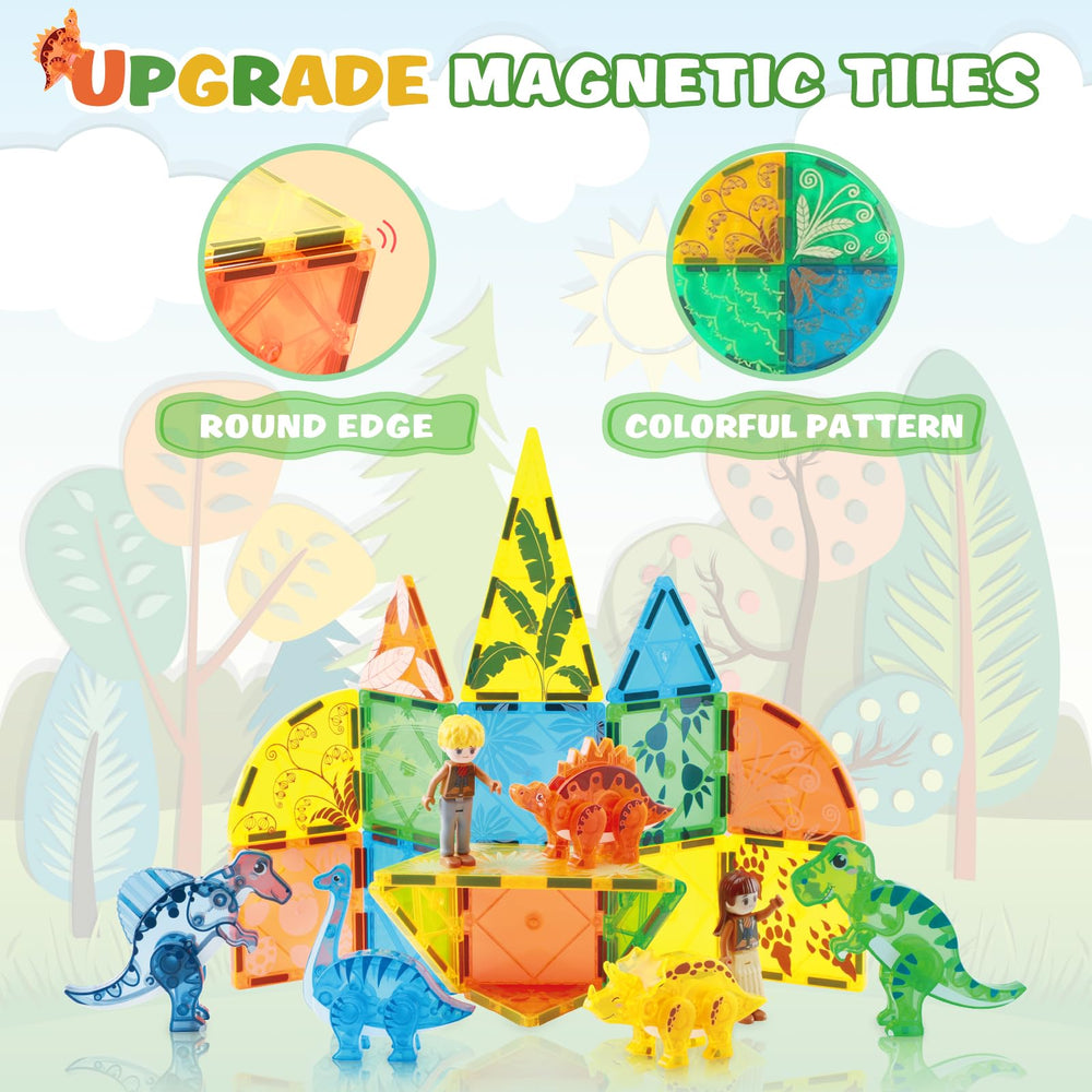 BENOKER magnetic tiles boost STEM play and problem-solving.