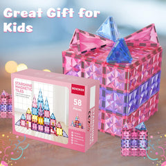 BENOKER Pink Castle tiles gift packaging ready for gifting