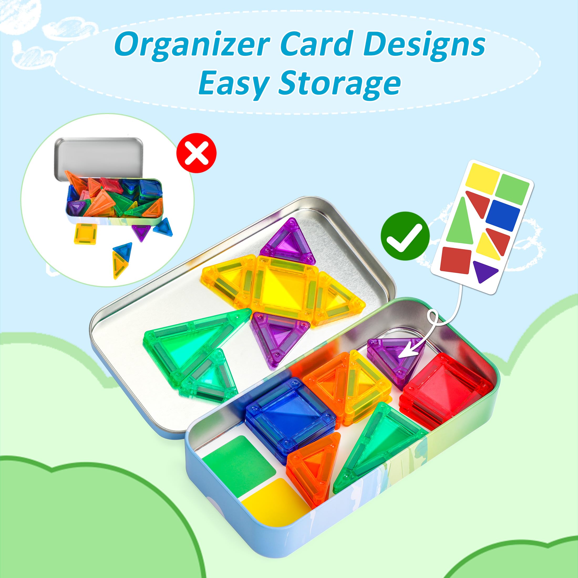 BENOKER portable building toy set ideal for travel days and waiting times.
