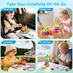 BENOKER STEM learning blocks foster pattern recognition and fine motor skills.