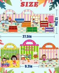 Benresive travel sticker book offers screen-free fun during trips.