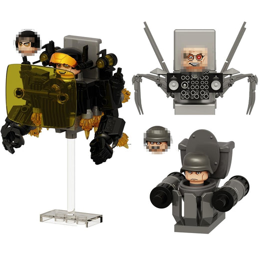 Bentex G-Man Toilet Man model ready for display and collection.