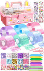 BENWIL Nano Tape Bubbles Kit box showing safe, creative play for kids